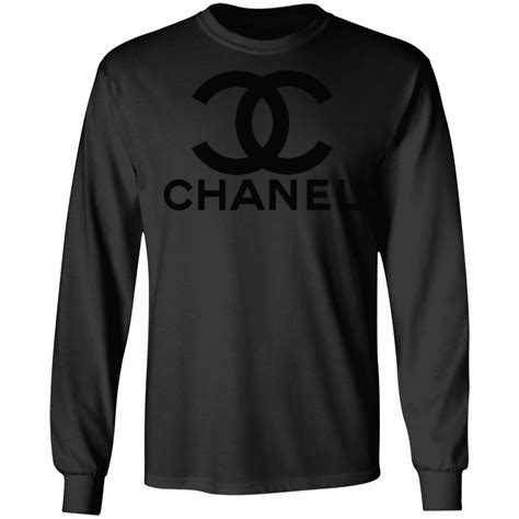 chanel black shirt|chanel shirt women.